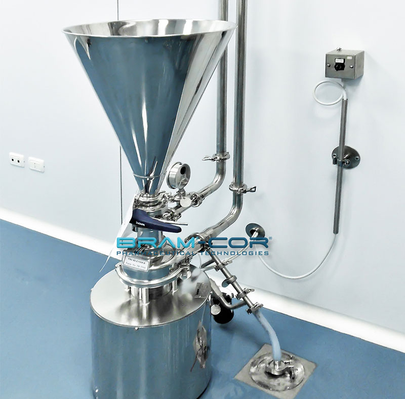 Pharmaceutical manufacturing equipment - triblender