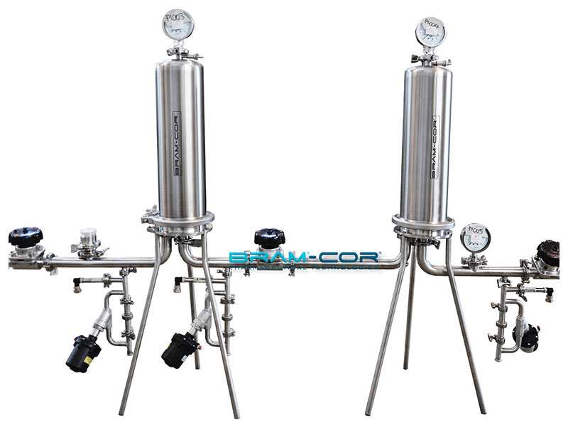 Bram-Cor CIP/SIP sterilization - filters